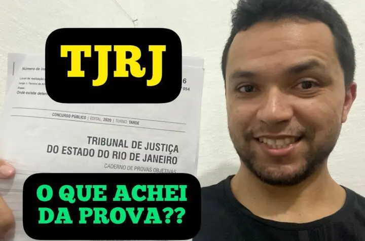 prova tjrj