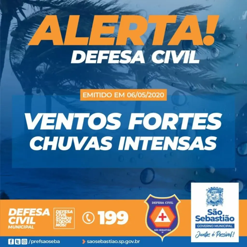 alerta defesa civil — BR news