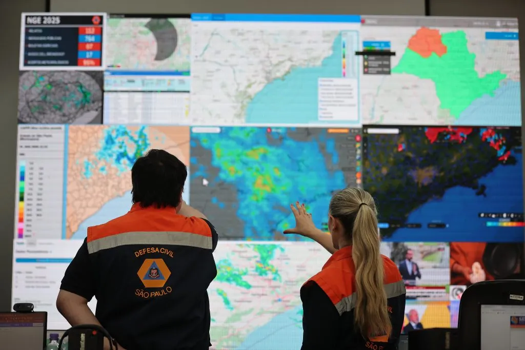 alerta severo de chuvas intensas — BR news