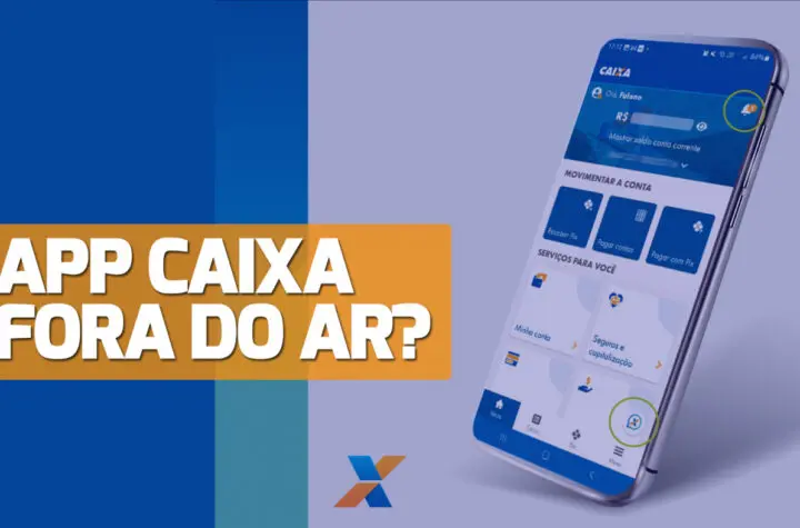 app caixa fora do ar