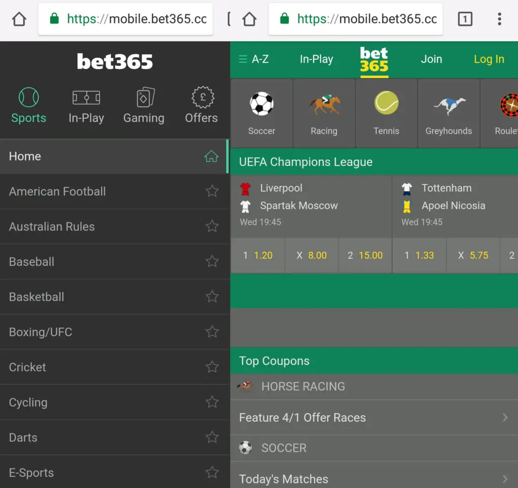 bet 365