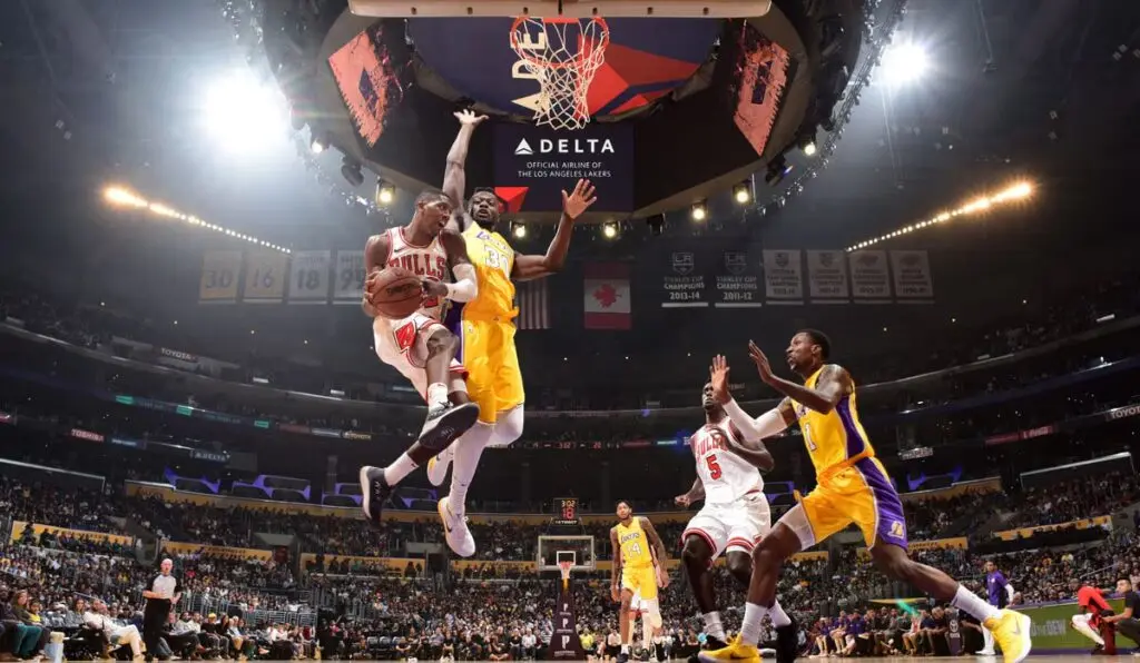bulls x lakers