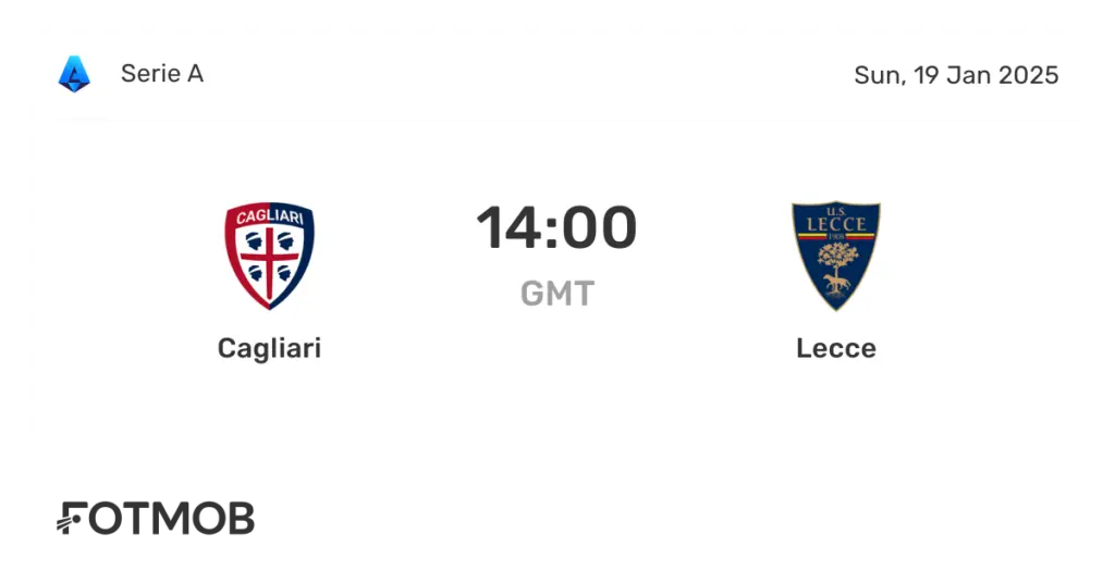 cagliari x lecce