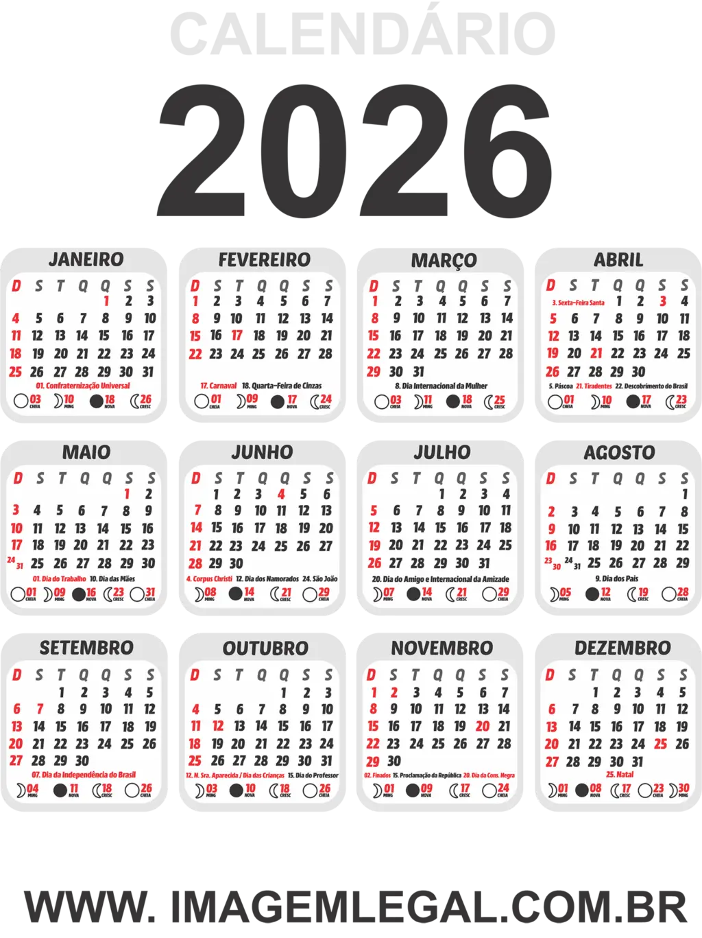 carnaval 2026 feriado