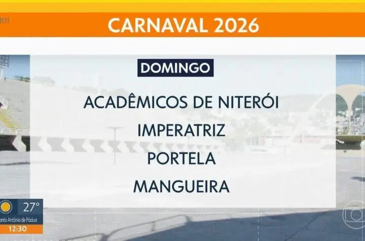 carnaval rj desfiles