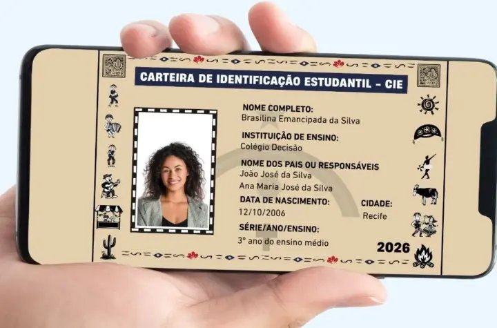 carteira de estudante 2026 — BR news