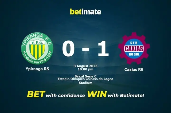 caxias x ypiranga