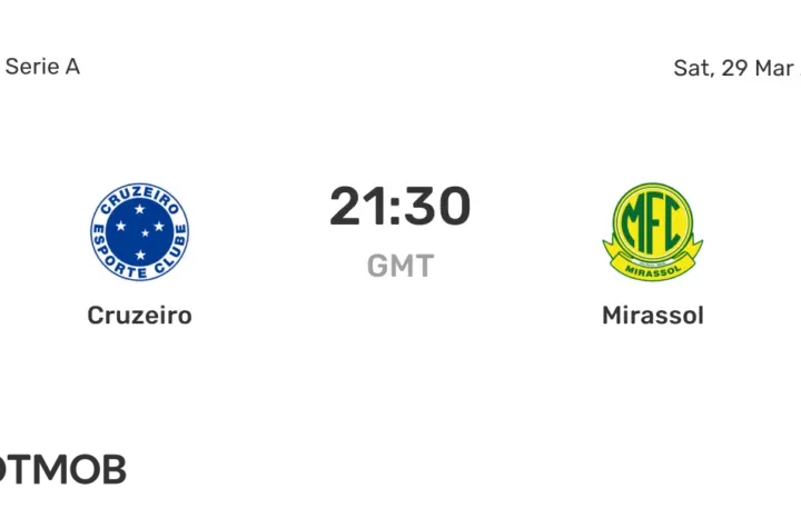 cruzeiro x mirassol
