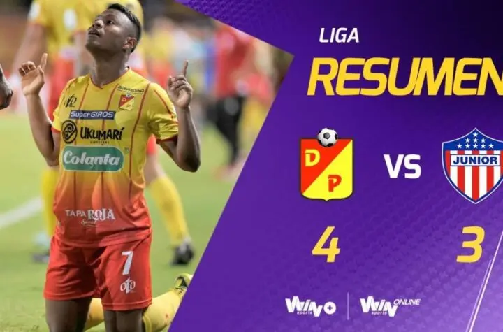deportivo pereira x junior