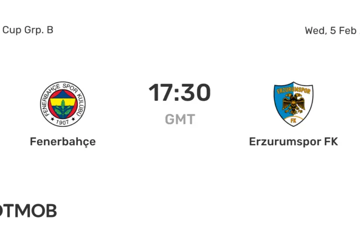 fenerbah e x erzurumspor