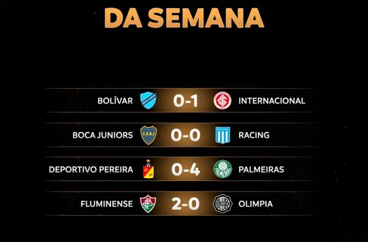 jogos de ontem