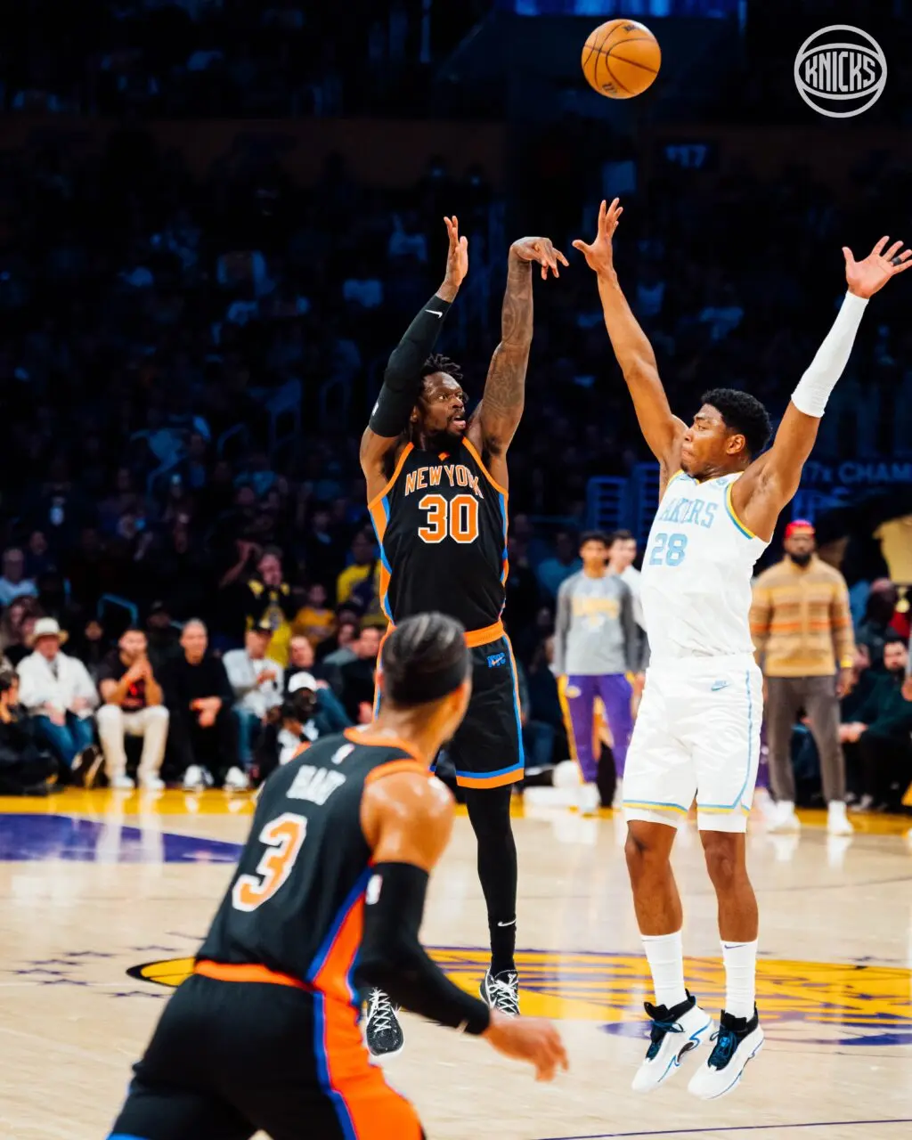 knicks x lakers