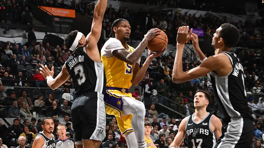 lakers x spurs