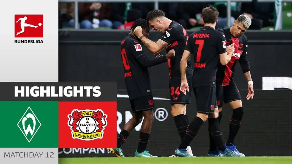 leverkusen x werder bremen