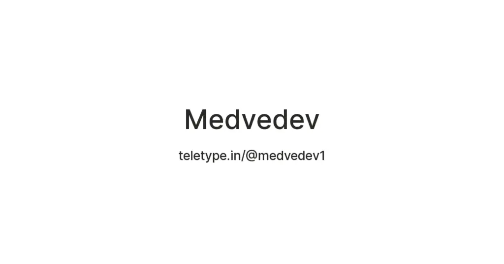 medvedev