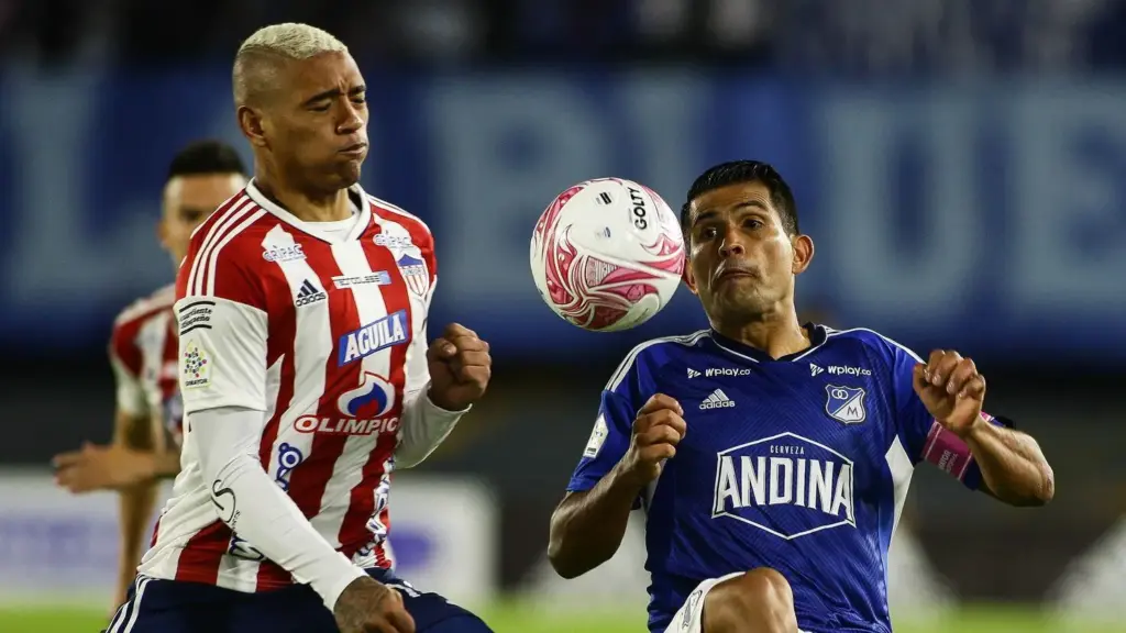 millonarios x junior
