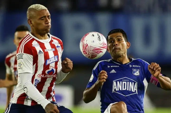 millonarios x junior