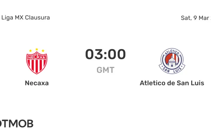 necaxa x atl tico san luis