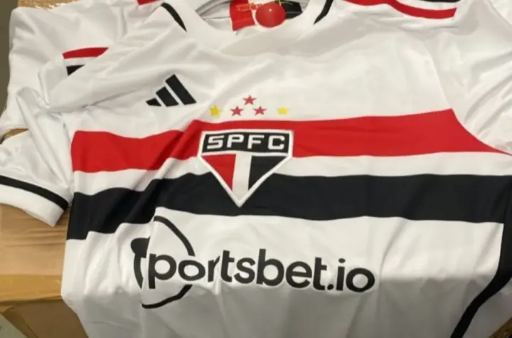 nova camisa do s o paulo