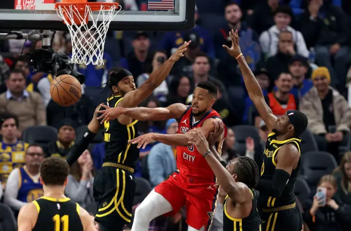 pelicans x warriors — BR news