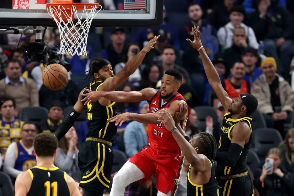 pelicans x warriors — BR news