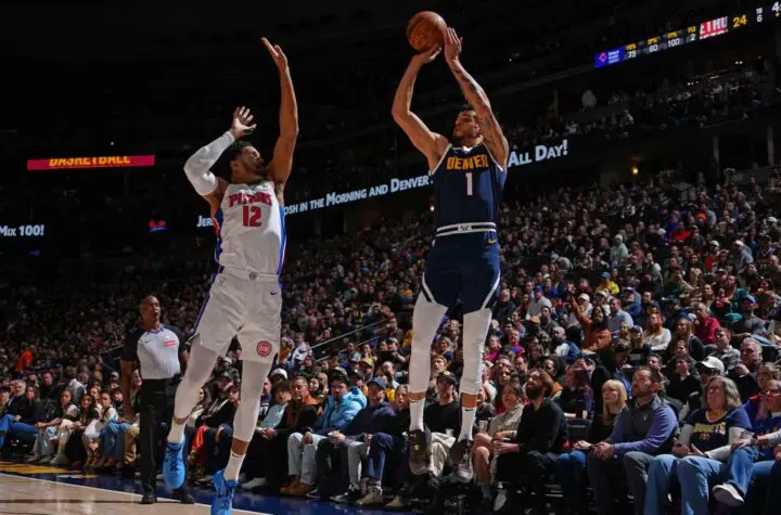 pistons x nuggets