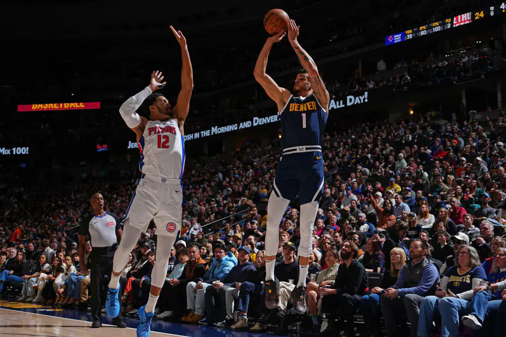 pistons x nuggets