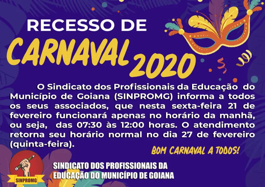 recesso de carnaval