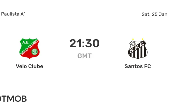 santos vs velo clube
