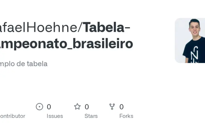 tabela campeonato brasileiro