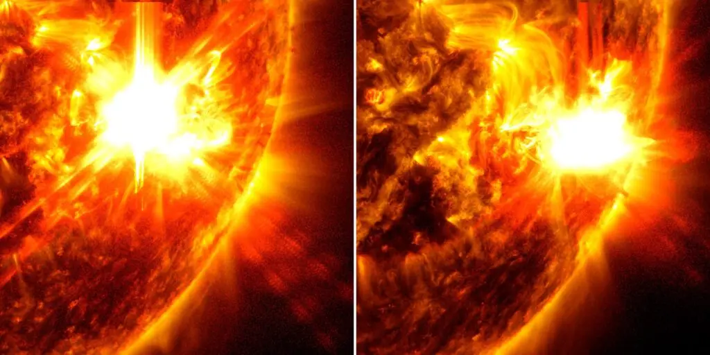tempestade solar nasa