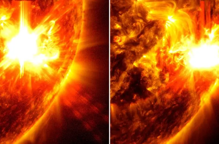 tempestade solar nasa