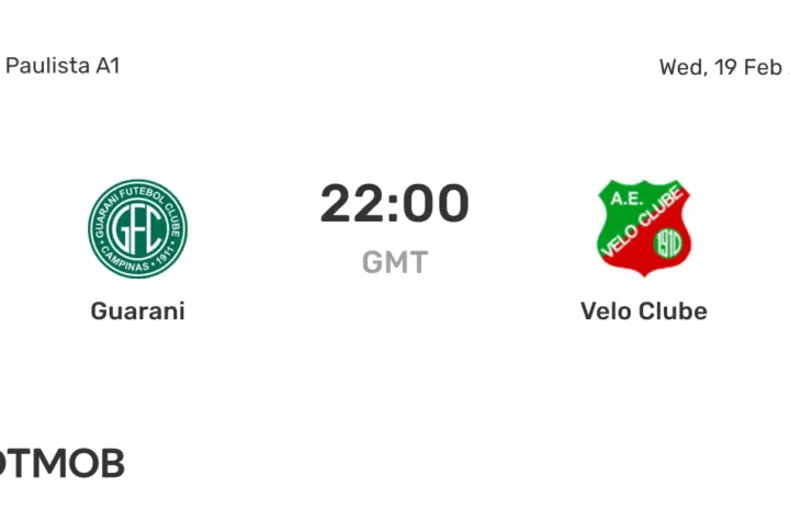 velo clube x guarani