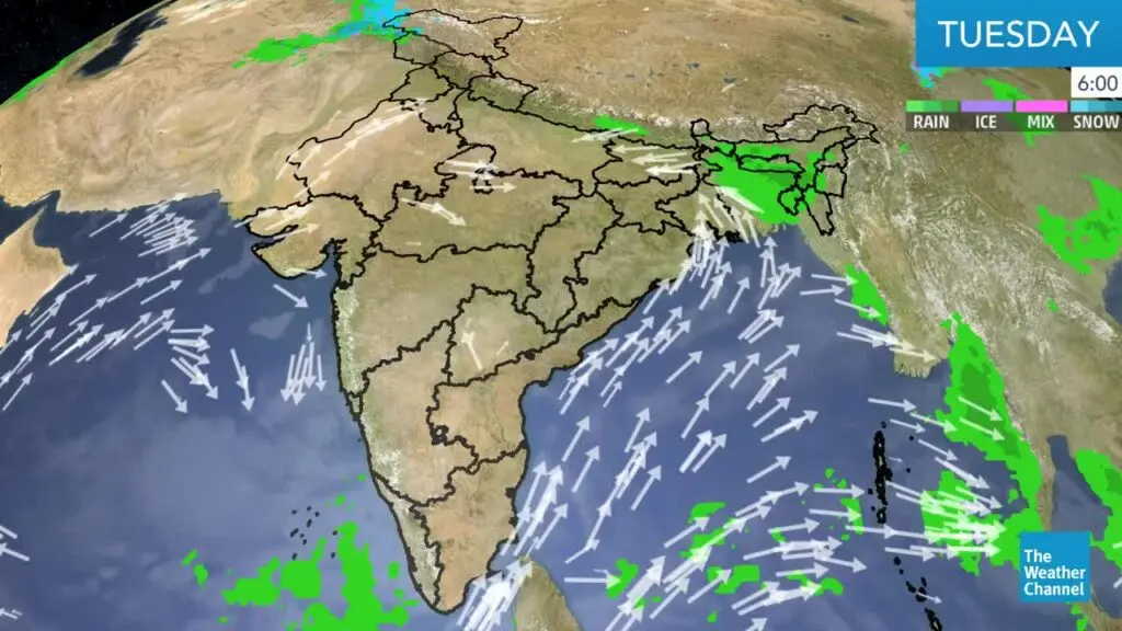 weather in india today