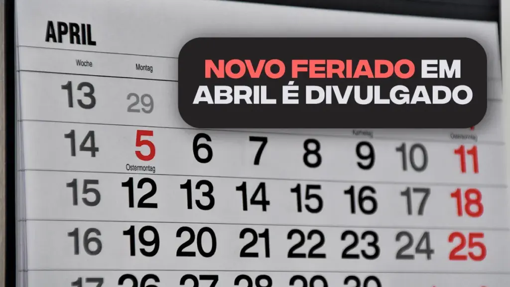 23 de abril é feriado — BR news