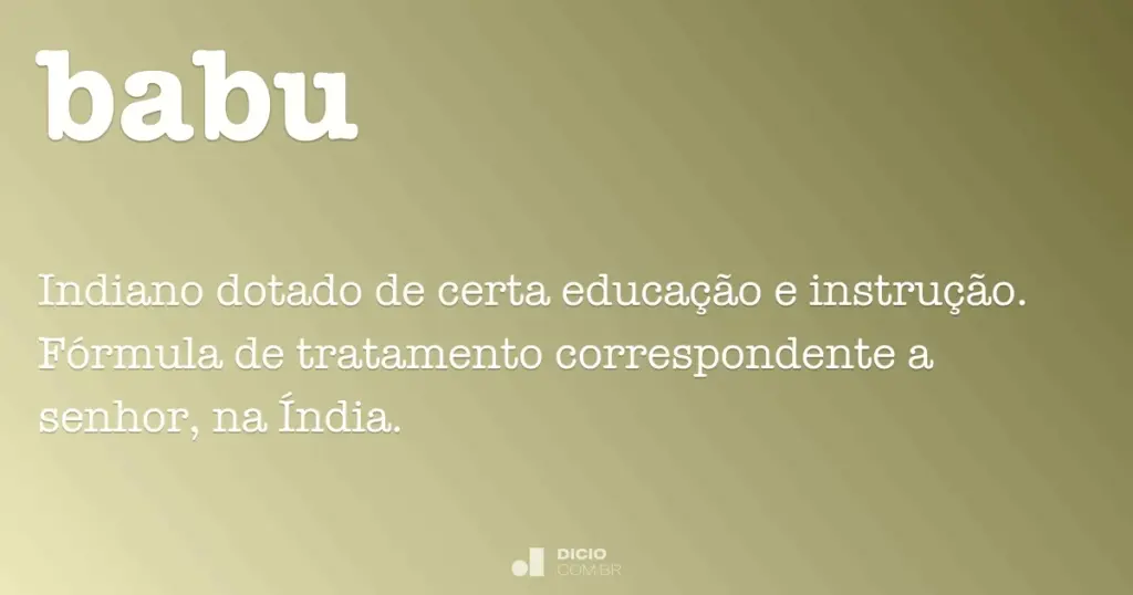 babu é casado — BR news