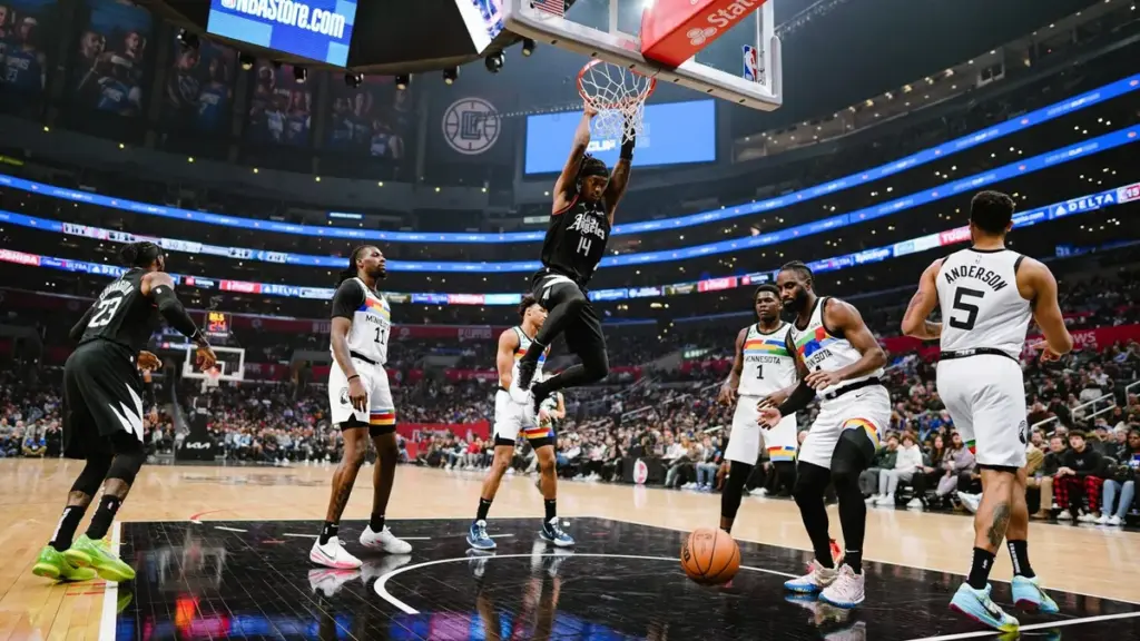 clippers x timberwolves — BR news