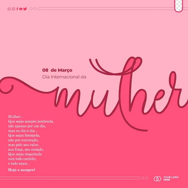 dia internacional da mulher no brasil — BR news