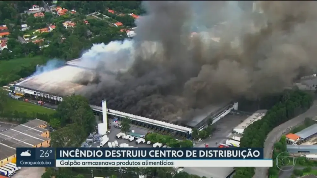 incendio galpao — BR news