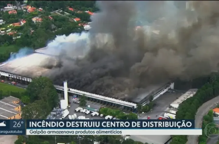 incendio galpao — BR news