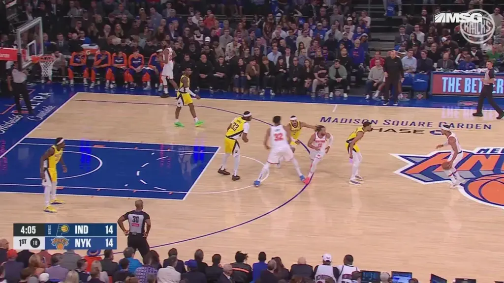 knicks x pacers — BR news