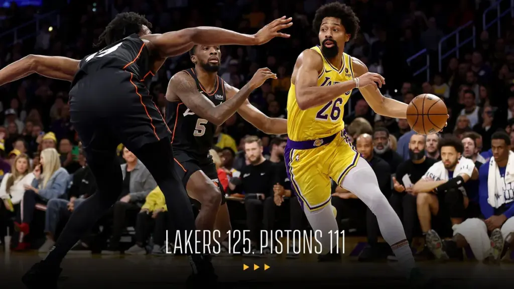 pistons x lakers — BR news