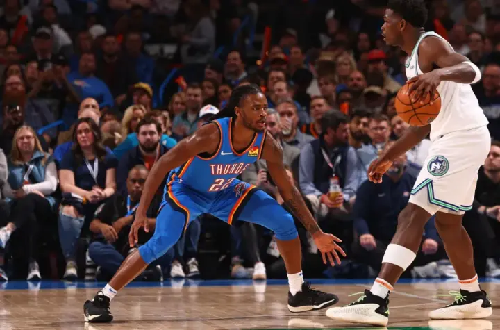thunder x timberwolves — BR news