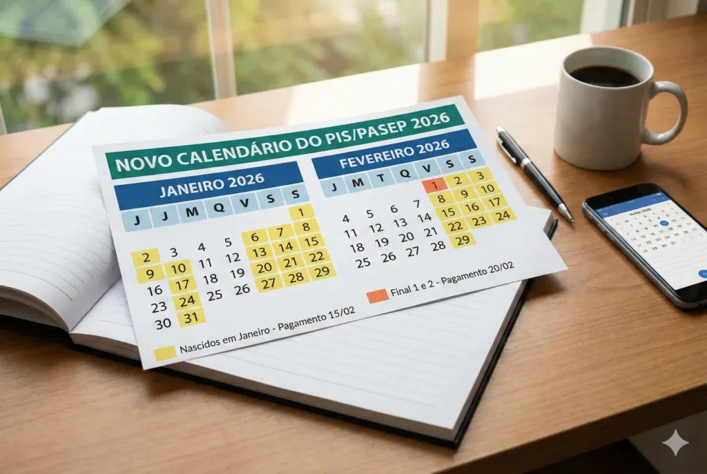 calendário pis/pasep 2026 — BR news