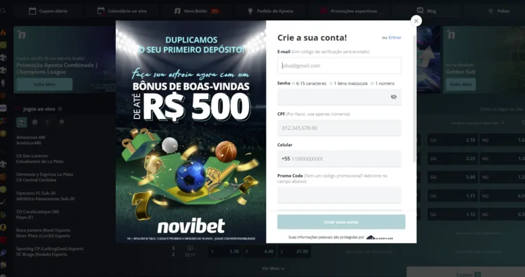 Reputação da novibet brasil avaliações e confiança no site novibet image 1