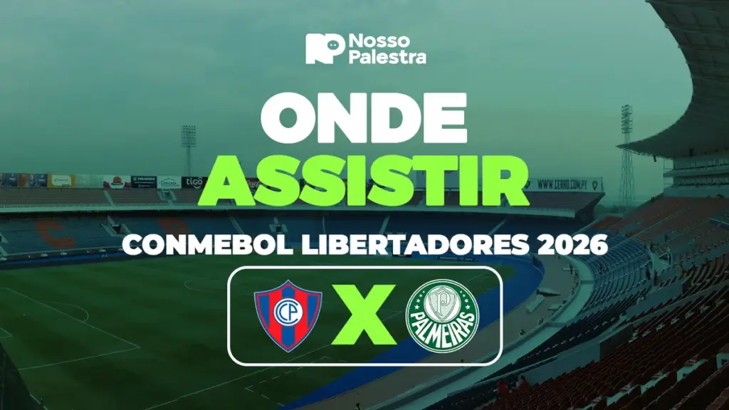 onde assistir cerro porteño x sociedade esportiva palmeiras — BR news