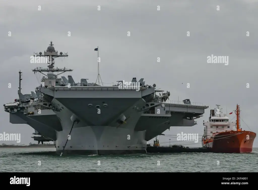 uss gerald r. ford — BR news