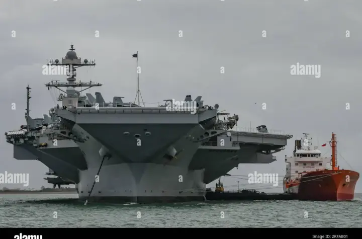 uss gerald r. ford — BR news
