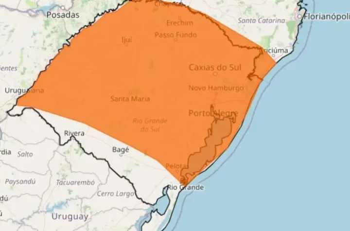 alerta laranja: tempestade — BR news