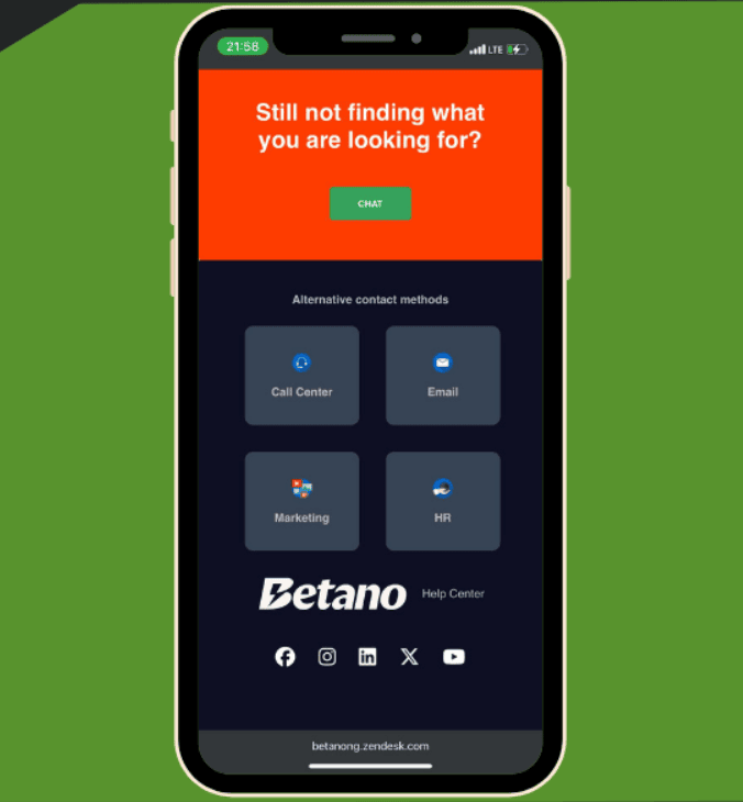 Chat Betano e suporte para contato rápido no Brasil image 2